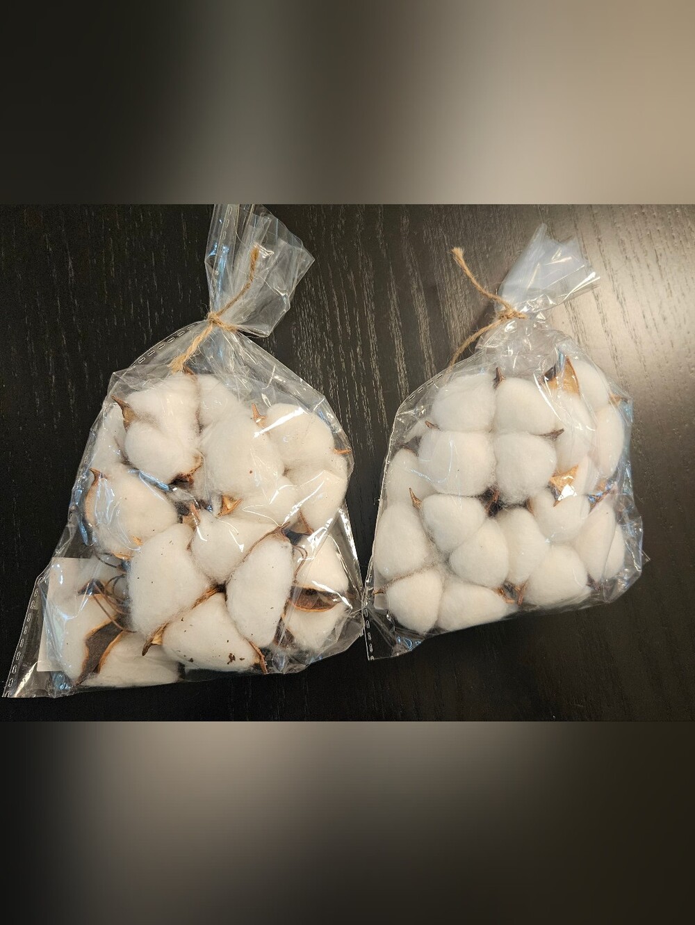Cotton Ball Decorative Accents - White - 2 Pack